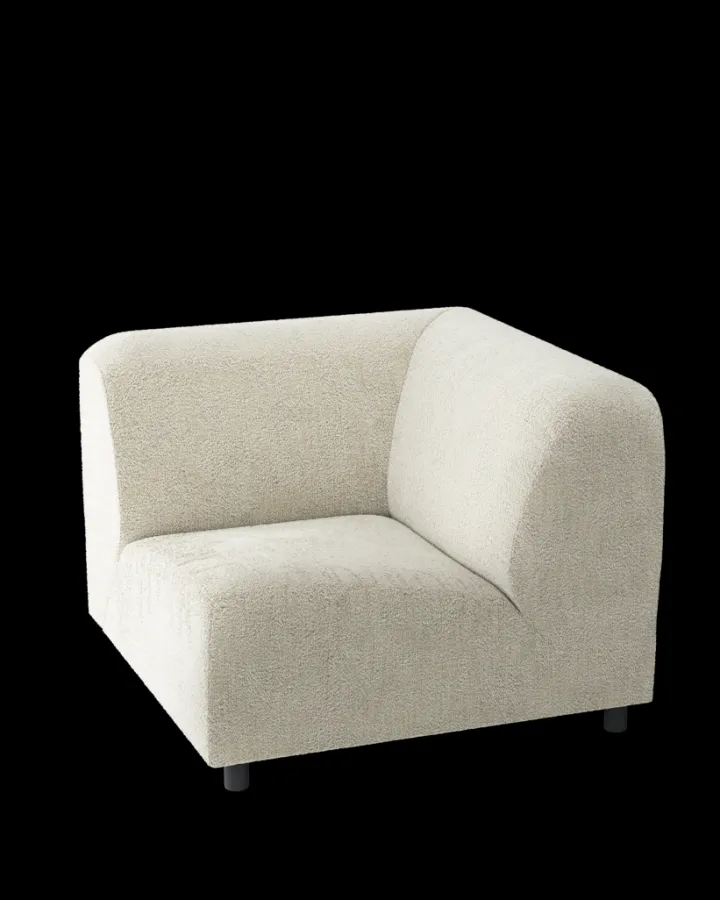 Polspotten A-Round-U Sofa Corner Boucle- Sofas