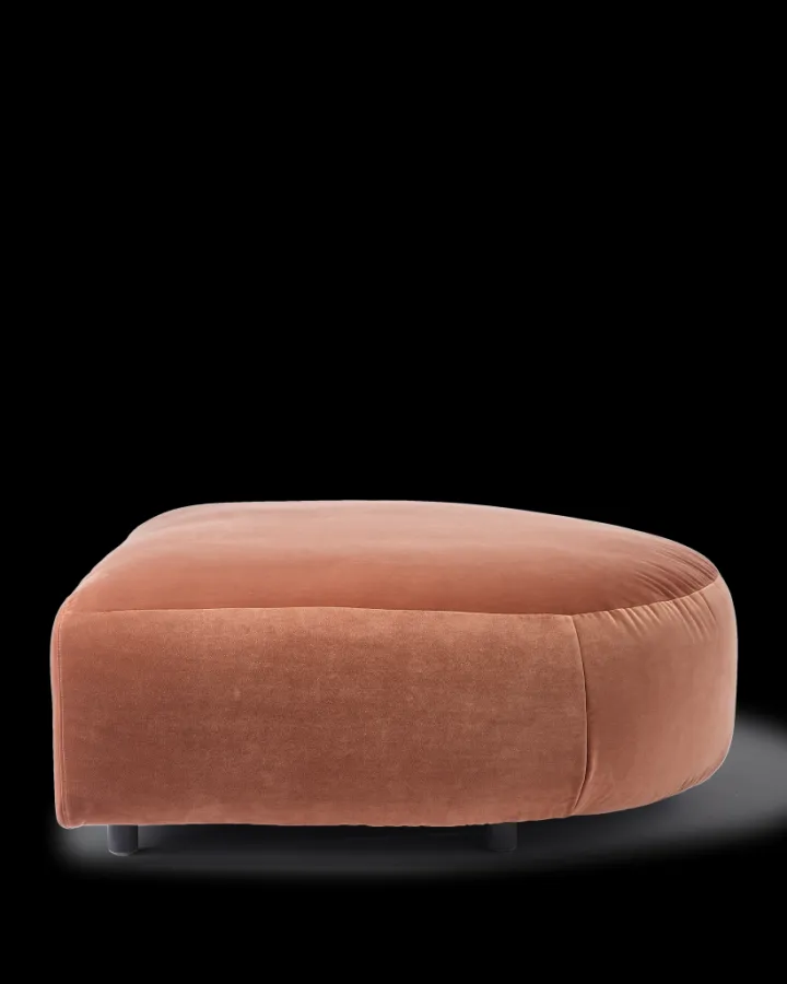 Polspotten A-Round-U Sofa Hocker Right Velvet- Sofas