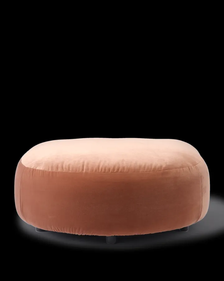 Polspotten A-Round-U Sofa Hocker Right Velvet- Sofas