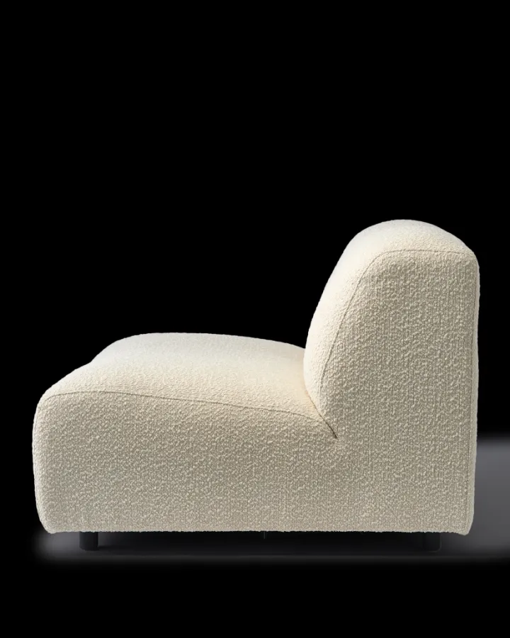 Polspotten A-Round-U Sofa Middle Seat Boucle- Sofas