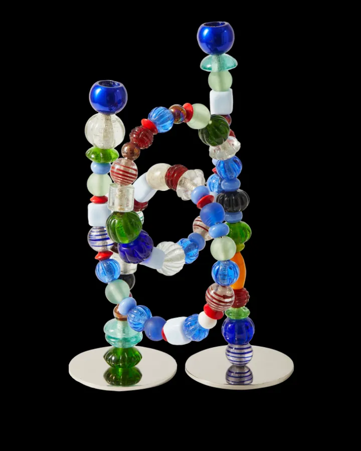 Polspotten Beads Candle Holder- Candle Holders