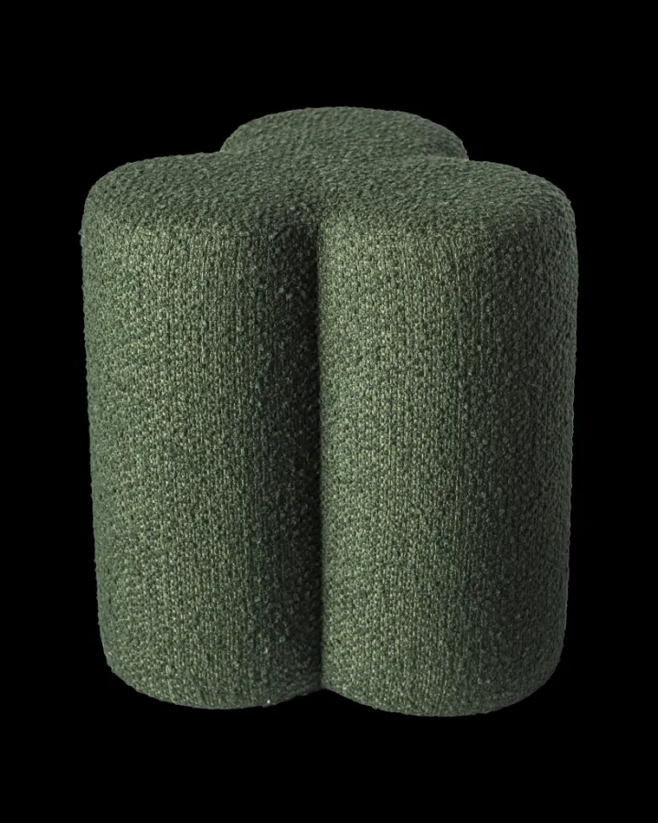 Polspotten Clover Stool Boucle- Stools