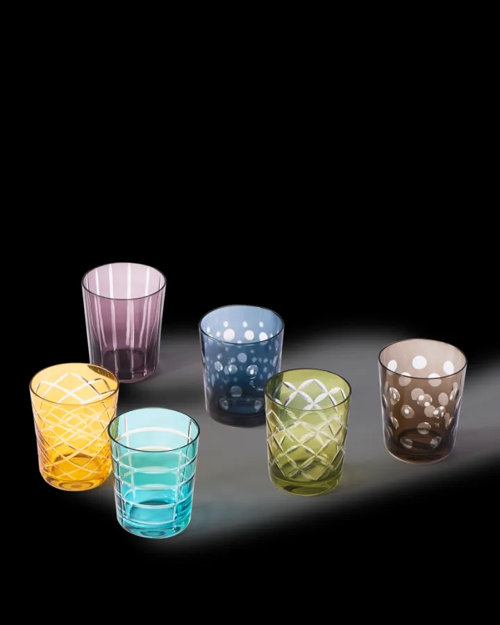 Polspotten Cuttings Tumblers- Glasses