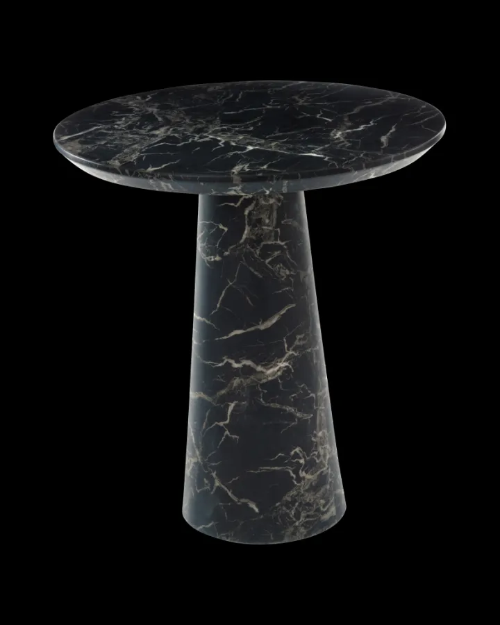 Polspotten Disc Marble Look Table- Side Tables