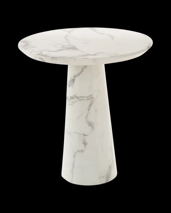 Polspotten Disc Marble Look Table- Side Tables