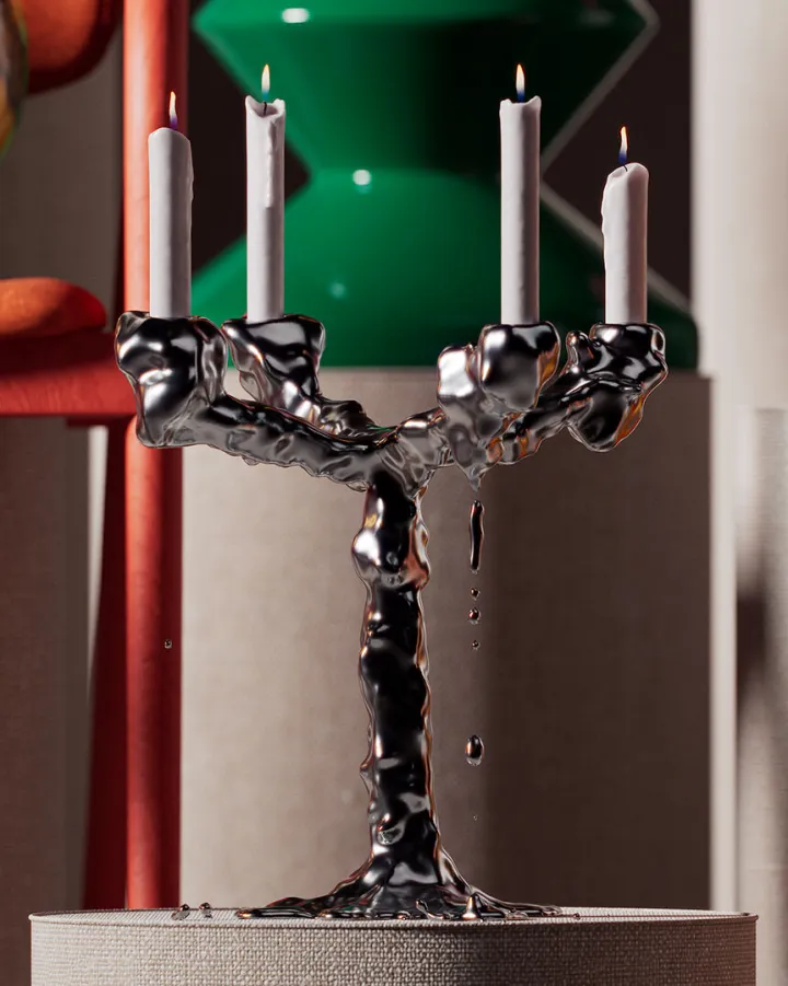 Polspotten Drip Candle Holder 4-Arms- Candle Holders