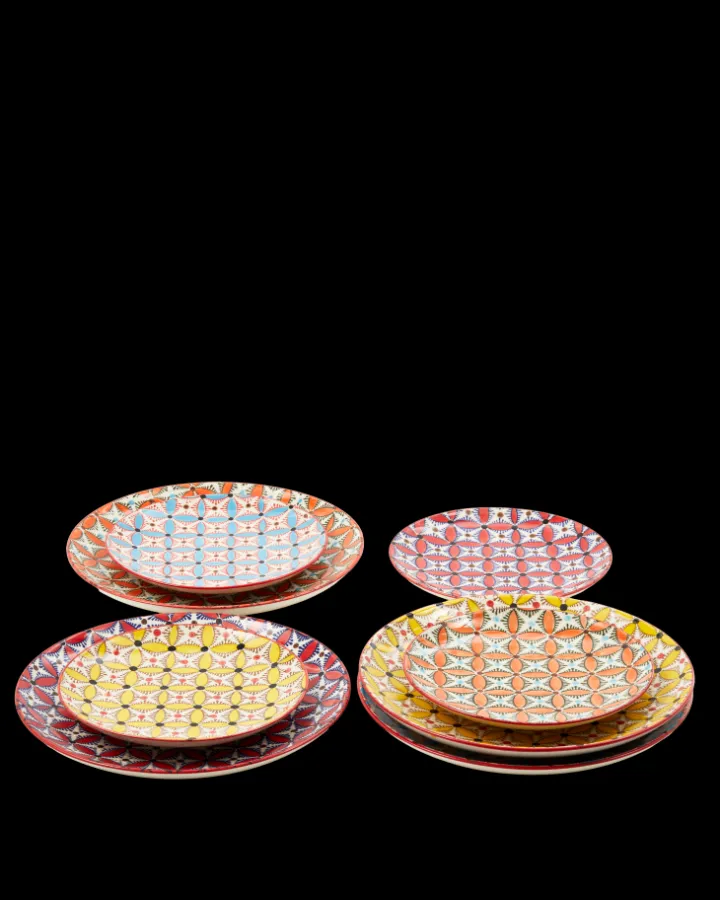 Polspotten Hippy Dinner Plates- Plates