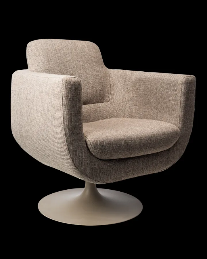 Polspotten Kirk Swivel Chair- Lounge Chairs