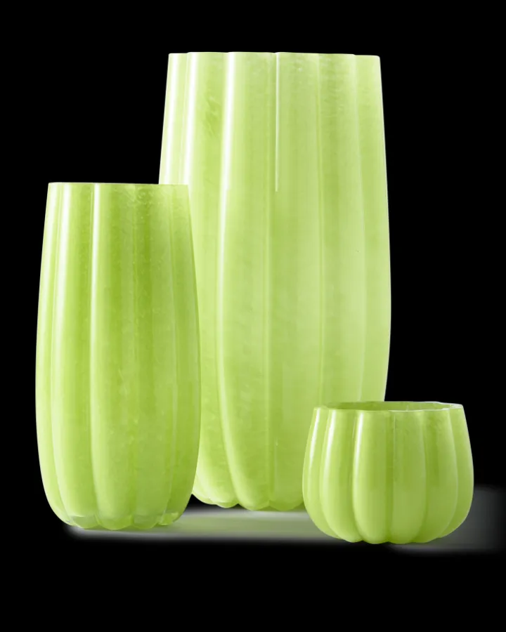 Polspotten Melon Hurricane- Candle Holders