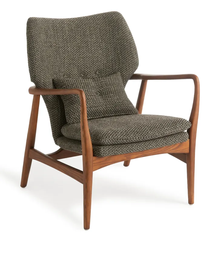 Polspotten Peggy Chair Rough Fabric- Lounge Chairs