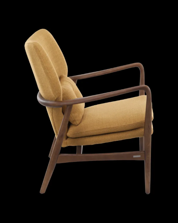 Polspotten Peggy Chair Smooth Fabric- Lounge Chairs