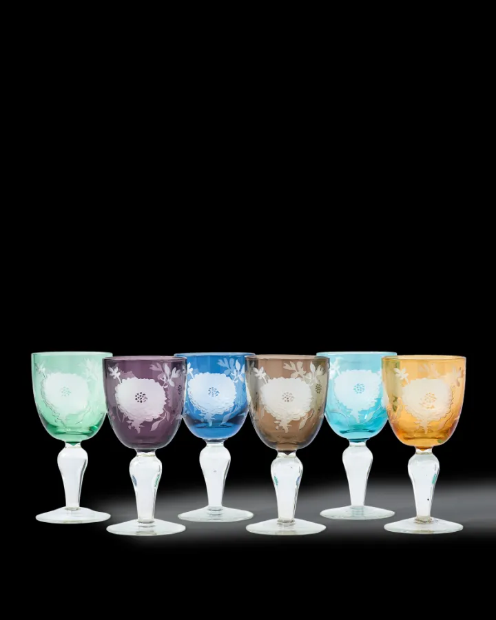 Polspotten Peony Wine Glasses- Glasses