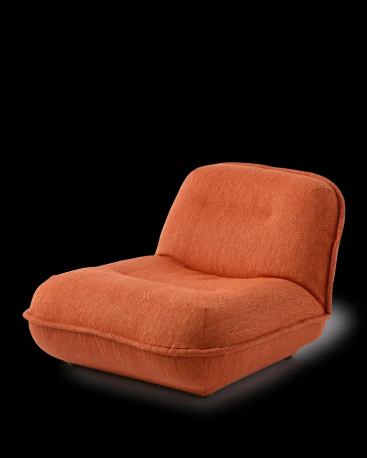 Polspotten Puff Lounge Chair Berry- Lounge Chairs