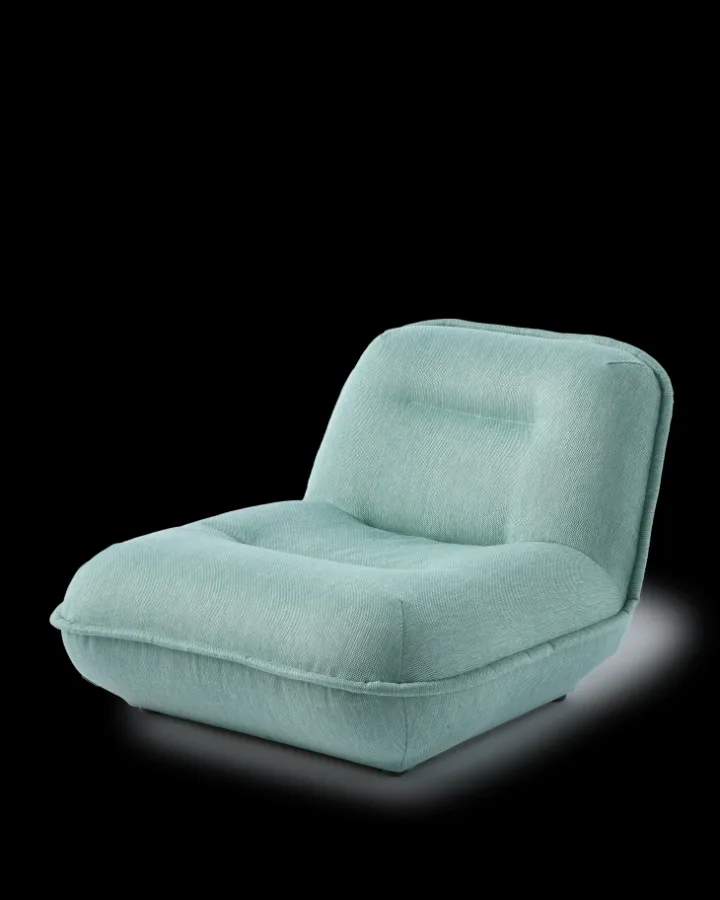 Polspotten Puff Lounge Chair Berry- Lounge Chairs