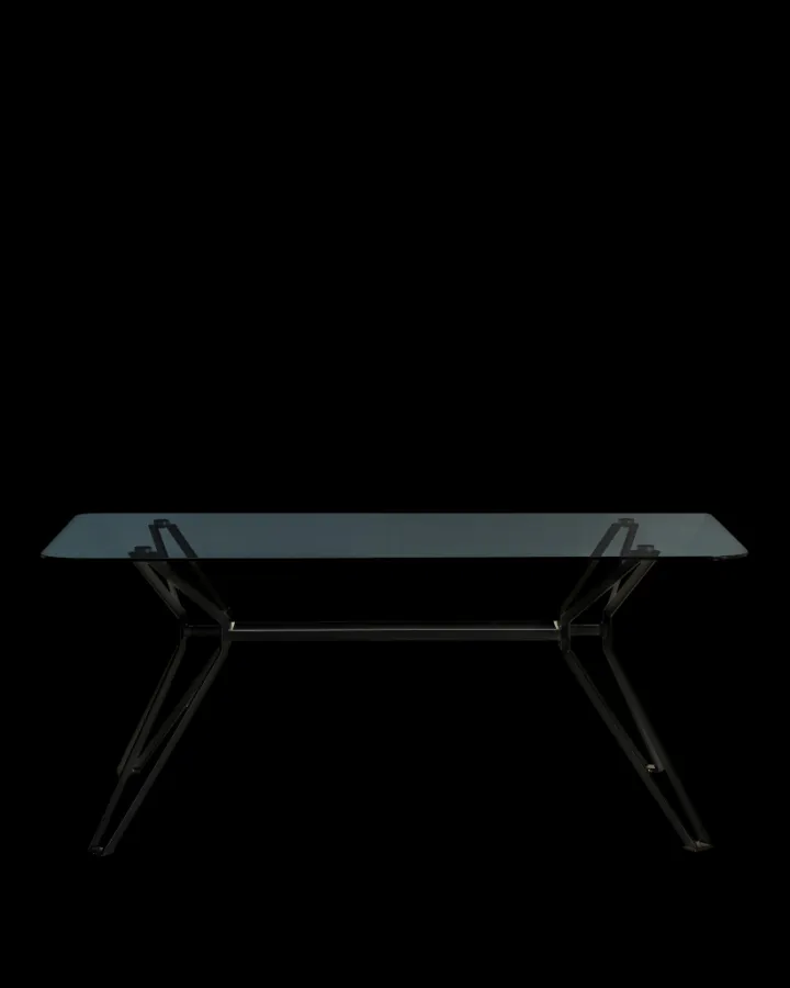 Polspotten Rectangle and Glass Dining Table- Dining Tables