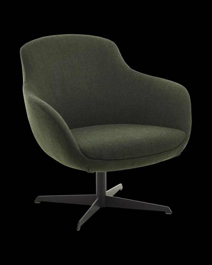 Polspotten Spock Swivel Chair- Lounge Chairs