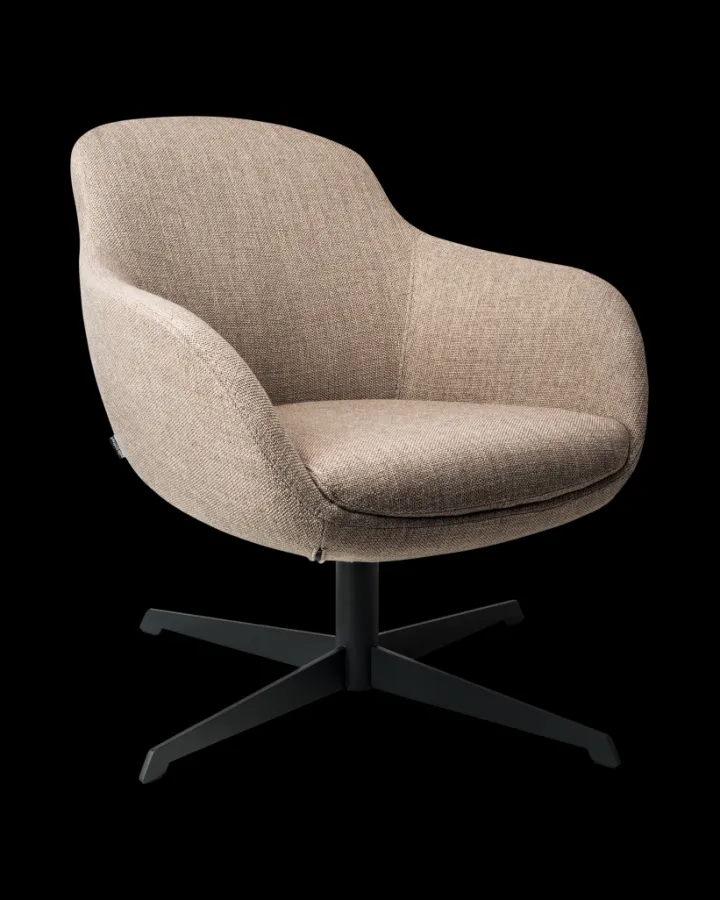 Polspotten Spock Swivel Chair- Lounge Chairs