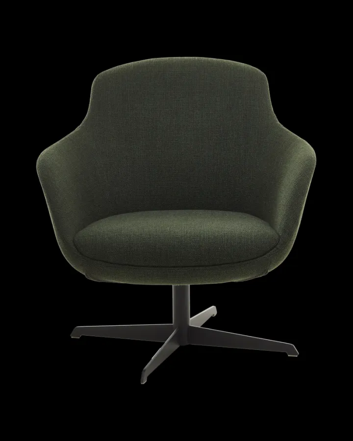 Polspotten Spock Swivel Chair- Lounge Chairs