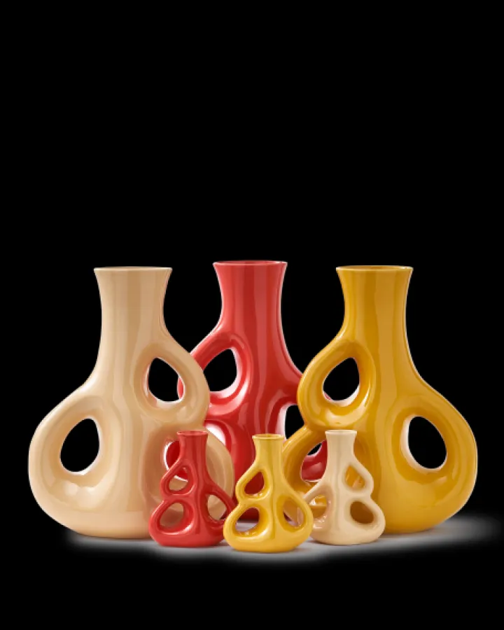 Polspotten Three Ears Vase - M- Vases