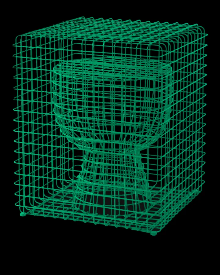 Polspotten Wire Tip Tap Stool- Stools